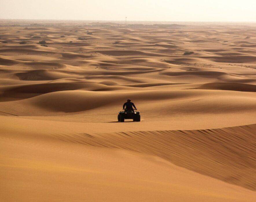 Quad biking in Merzouga